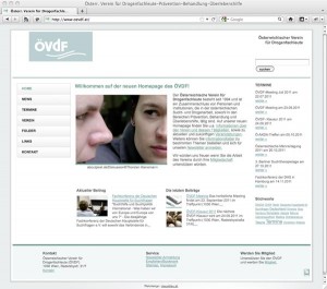 Die neue Homepage von Mausblau.at für den ÖVDF