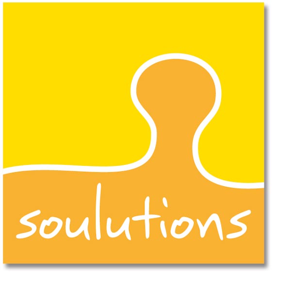 zu sehen ist das Logo von soulutions von Mausblau.at aus dem Burgenland