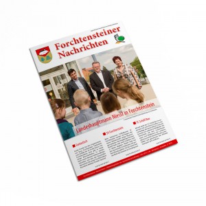 Broschüre, Zeitung: Layout, Burgenland