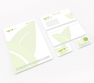 Corporate Design: Drucksorten für Veggiemarkt