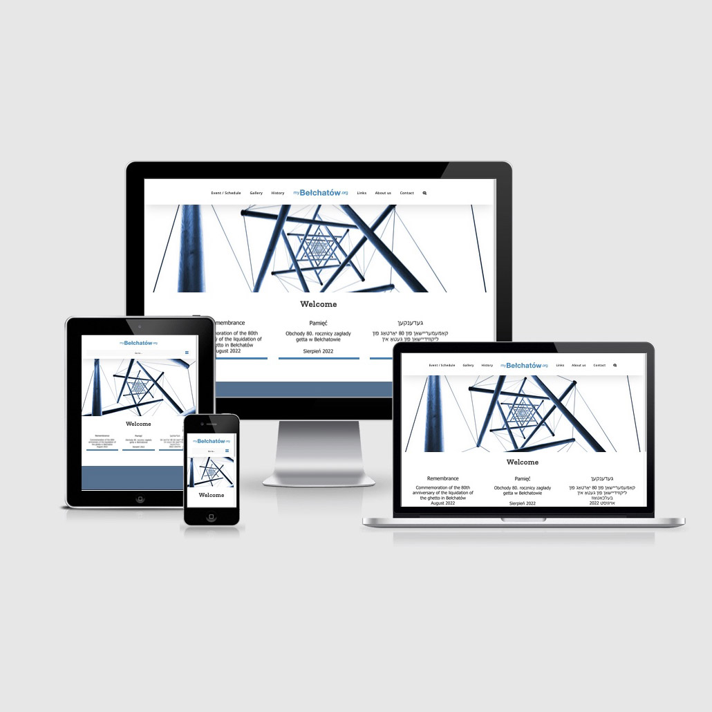 Webdesign-juedisches-Gedenken-Belchatow