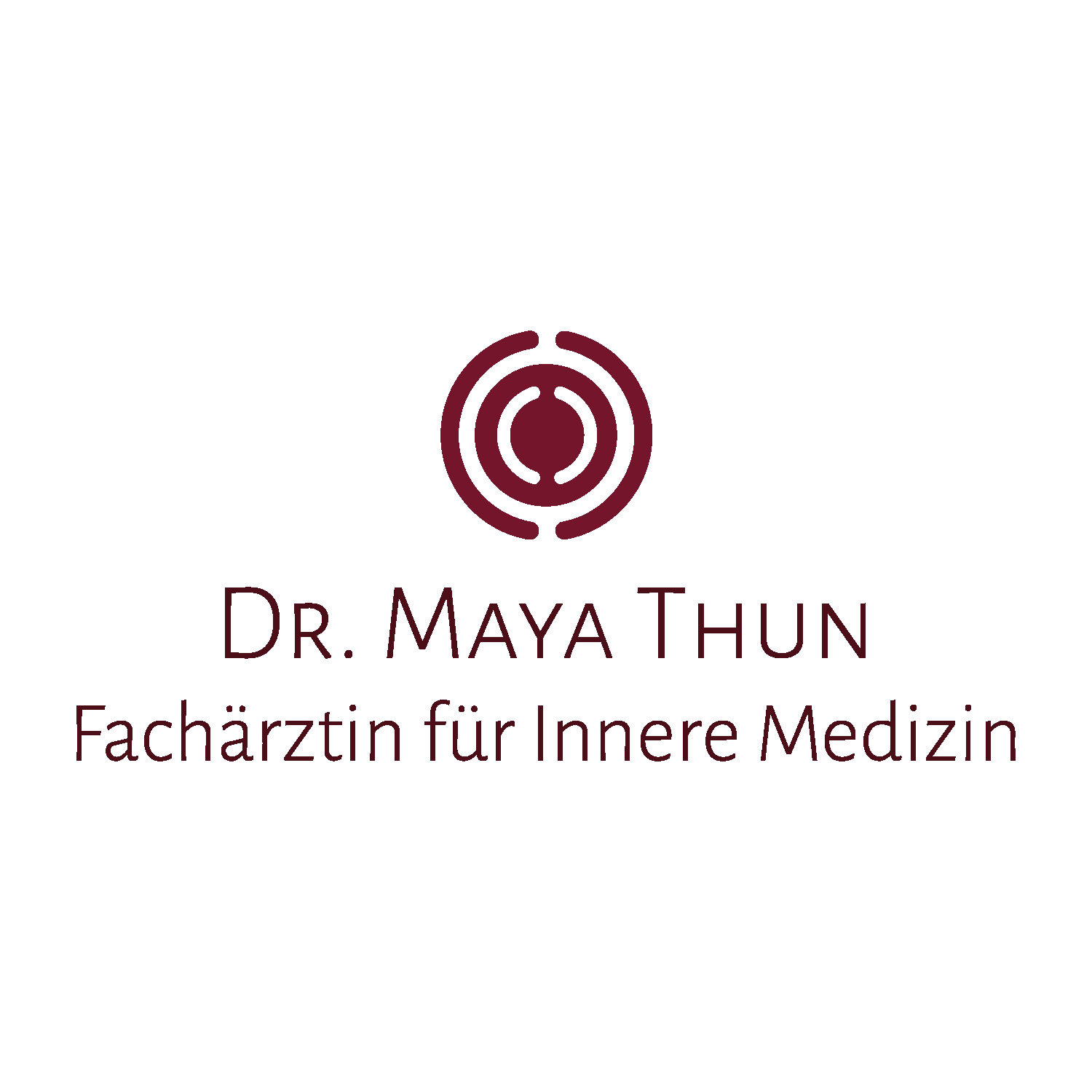 Logo Redesign für Fachärztin OA Dr. Maya Thun in Wien